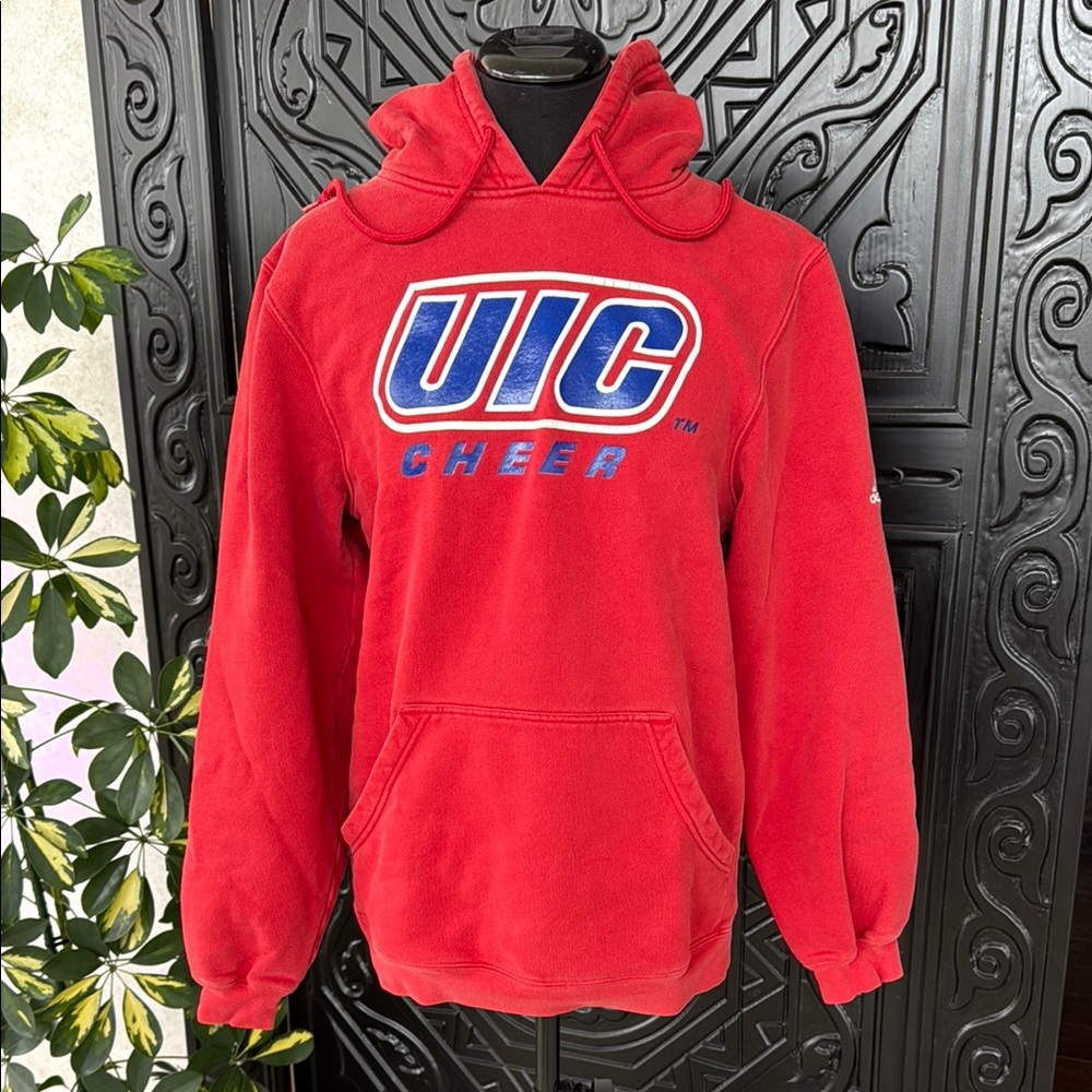 Red UIC Cheer Hoodie